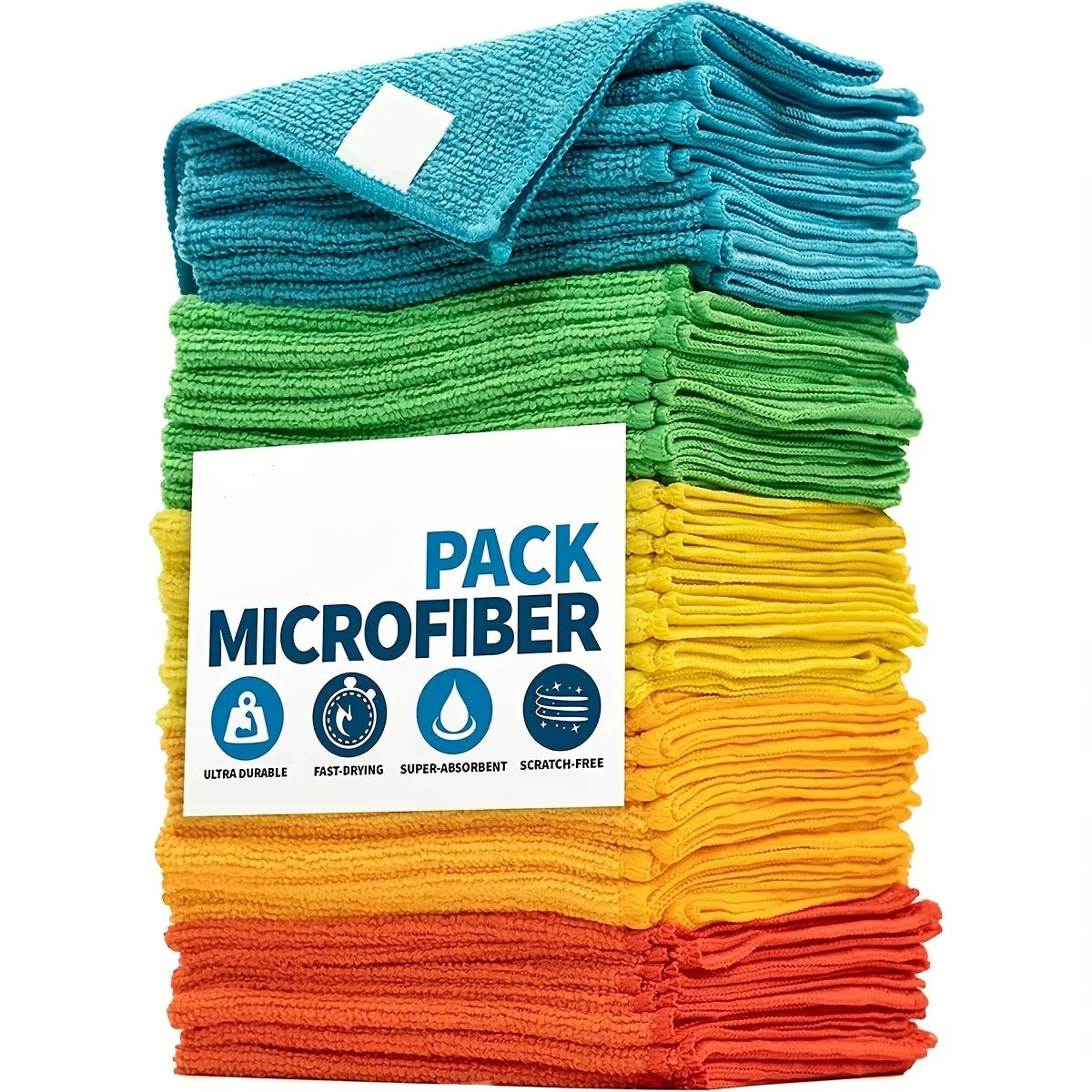 Dishwashing Cloth Household Rag, Kitchen, Bathroom Cleaning Towel Durable Absorbent