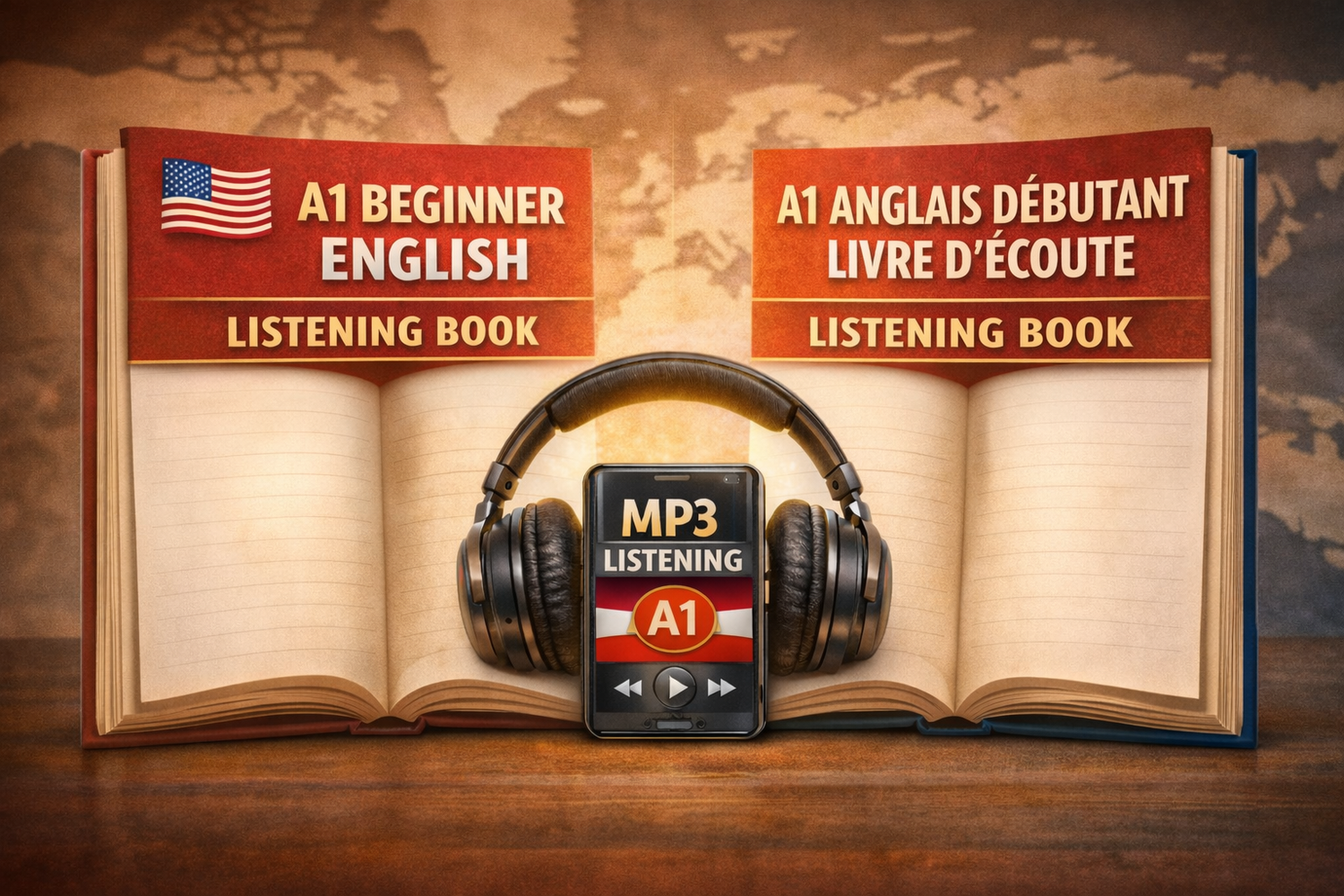 Linstinig Audio MP3  Beginning A1/ Écoute audio MP3 - Niveau débutant