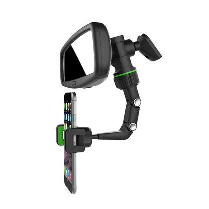 Telephone Car Holder 360 Degree Rotating Stand Rearview Mirror GPS Navigation Auto Phone Support Multifunctional Phone Holder