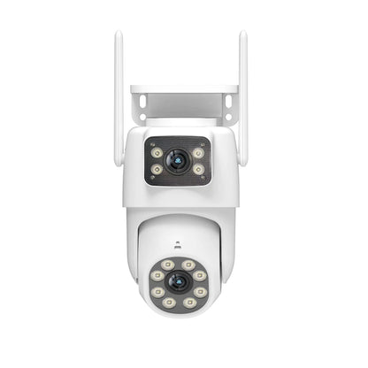 Outdoor 2MP Dual Lens Wireless PTZ CCTV Camera 1080P
