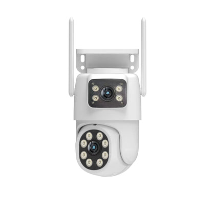 Outdoor 2MP Dual Lens Wireless PTZ CCTV Camera 1080P