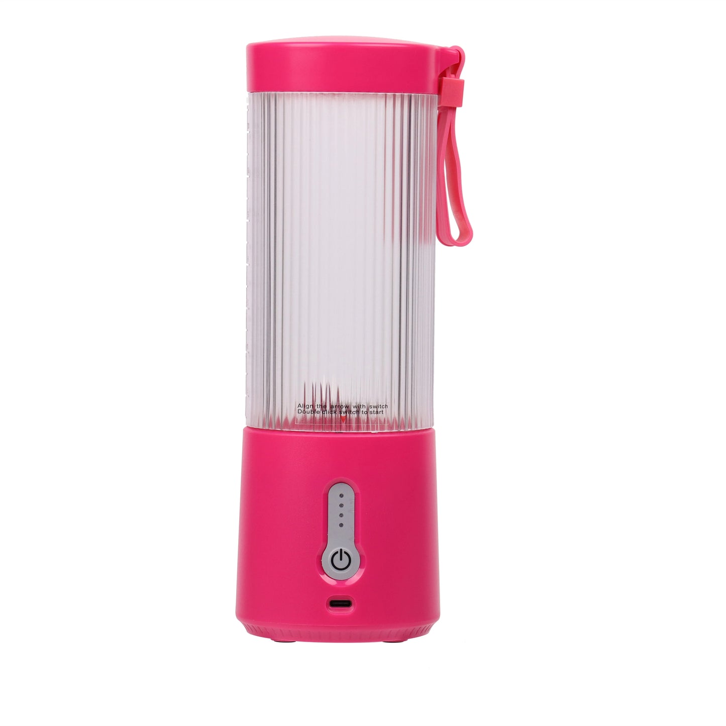 Portable Blender USB Rechargeable Self Cleaning Juicer Ice Blending Hand Household Car Hotel