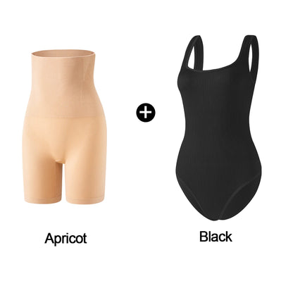 Women's high-waist design belly flattering solution