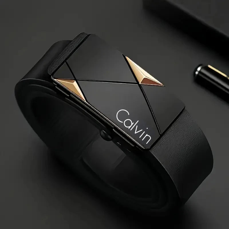 Stylish Men's  Leather Belt