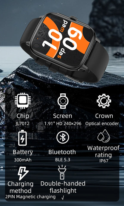 Smart Fitness Watch Pro – Track Your Health, Upgrade Your Life