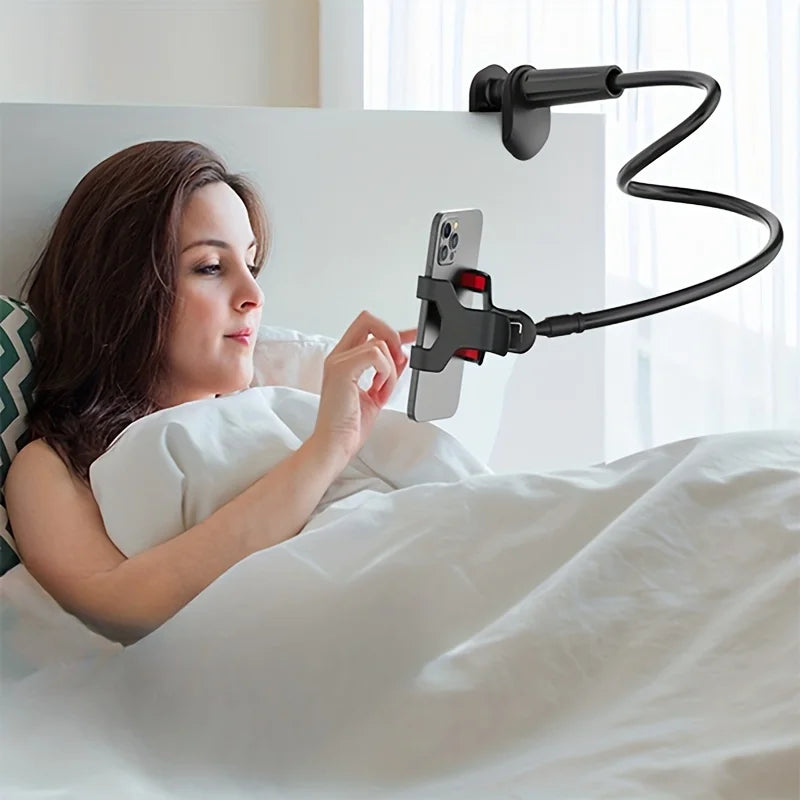 Desktop Mobile Phone Clamp Bracket Flexible Long