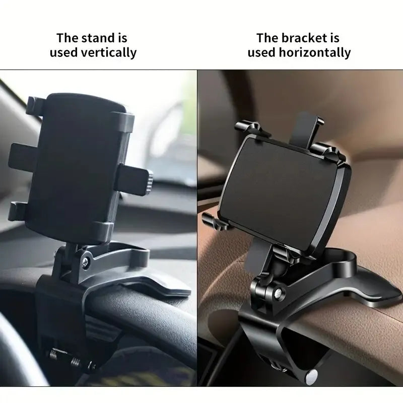 Car Phone Holder. Car Multi-function. Mobile Phone Holder Rearview Mirror Navigation Bracket GPS Support