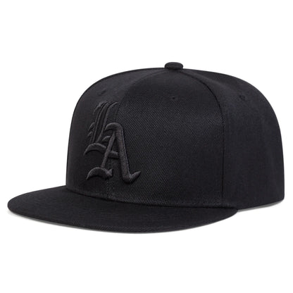 UnisexL.A Embroidery Hip-hop Hats