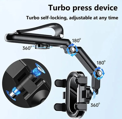 Car Phone Holder  Sun Visor  Navigation Car Support Bracket  Universal Direct View Car Multifunctional Phone Holder