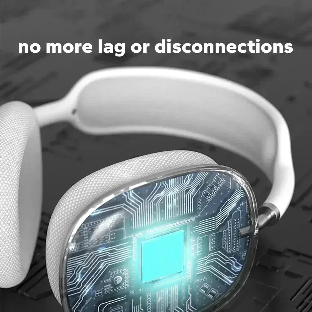 Bluetooth wireless headset. Stereo earphones