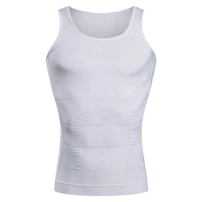 Men Body Shaper Slimming Compression. Tank Top Belly Control Weight Loss