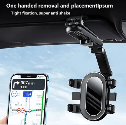 Car Phone Holder  Sun Visor  Navigation Car Support Bracket  Universal Direct View Car Multifunctional Phone Holder