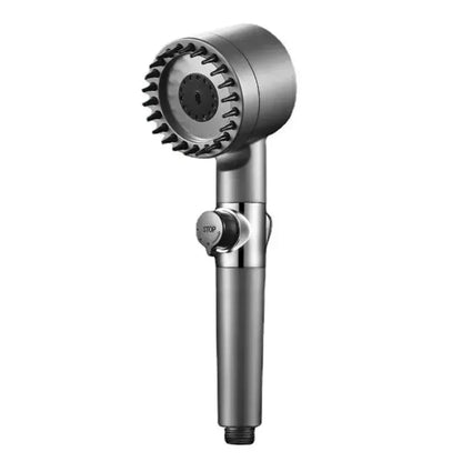 High Pressure Shower Head Pro – 3 Modes + Built-in Filter & Massage Brush