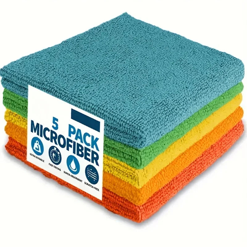 Dishwashing Cloth Household Rag, Kitchen, Bathroom Cleaning Towel Durable Absorbent
