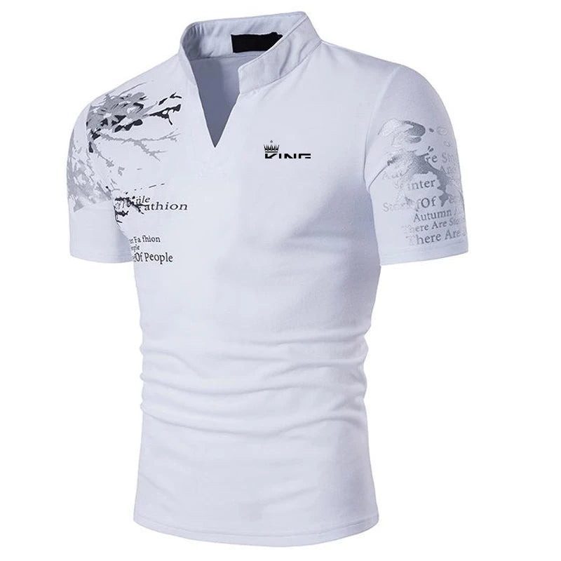 Men's Polo Shirt Golf Shirt Graphic Prints Designer