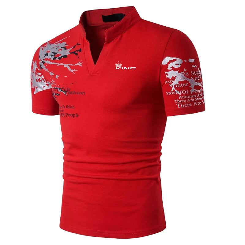Men's Polo Shirt Golf Shirt Graphic Prints Designer