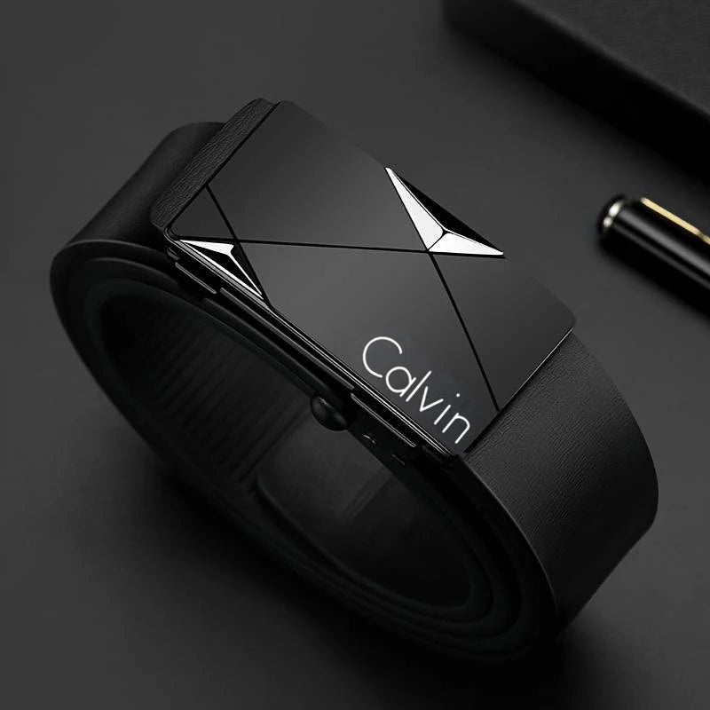 Stylish Men's  Leather Belt