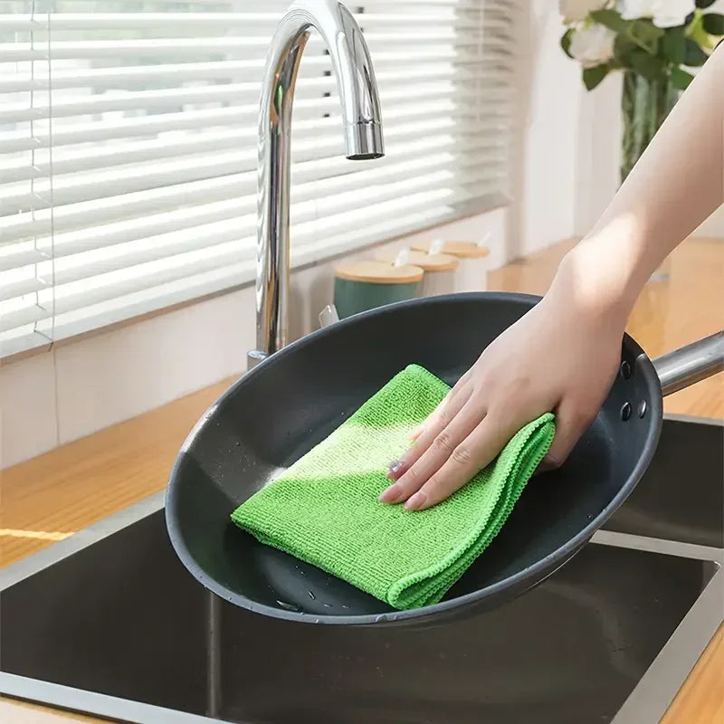 Dishwashing Cloth Household Rag, Kitchen, Bathroom Cleaning Towel Durable Absorbent