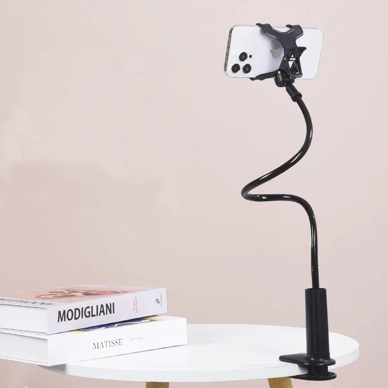 Desktop Mobile Phone Clamp Bracket Flexible Long