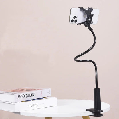 Desktop Mobile Phone Clamp Bracket Flexible Long