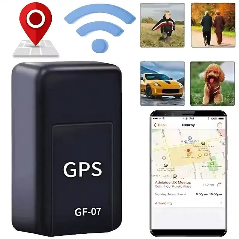 Mini Car Gps Tracker Real-Time Gps Tracking Device Magnetic
