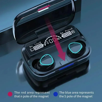 Wireless Headphone Bluetooth Earphones Waterproof