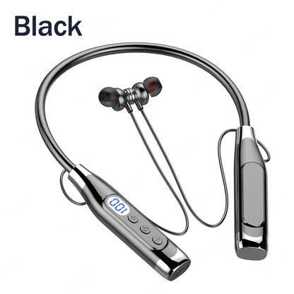 wireless neckband headphones designed