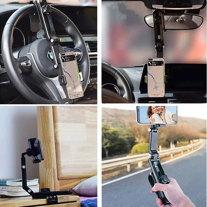Car Phone Holder  Sun Visor  Navigation Car Support Bracket  Universal Direct View Car Multifunctional Phone Holder