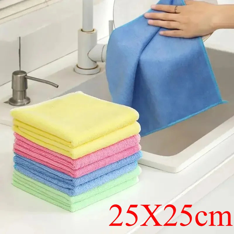 Dishwashing Cloth Household Rag, Kitchen, Bathroom Cleaning Towel Durable Absorbent