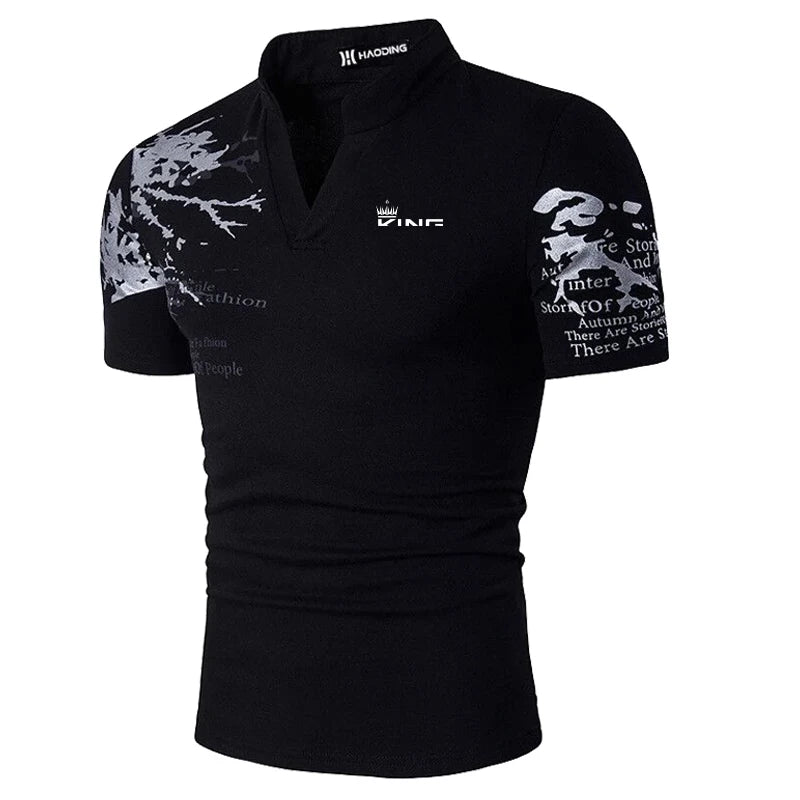 Men's Polo Shirt Golf Shirt Graphic Prints Designer