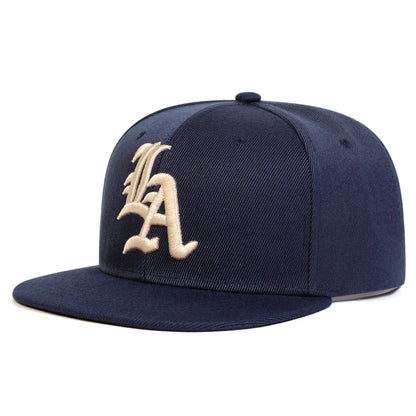 UnisexL.A Embroidery Hip-hop Hats