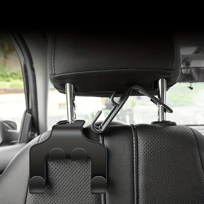 Portable Car Back Seat Holder Hanging Storage Phone Stand Universal Lazy Rear Seat Phone Headrest Stand Car Back Seat Hook Stand