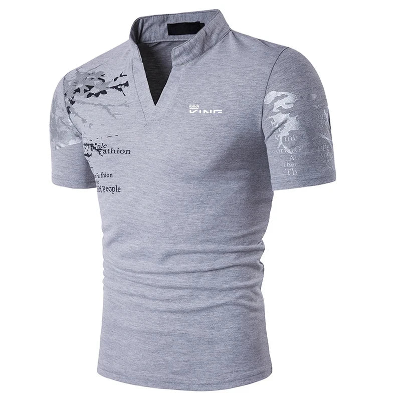Men's Polo Shirt Golf Shirt Graphic Prints Designer