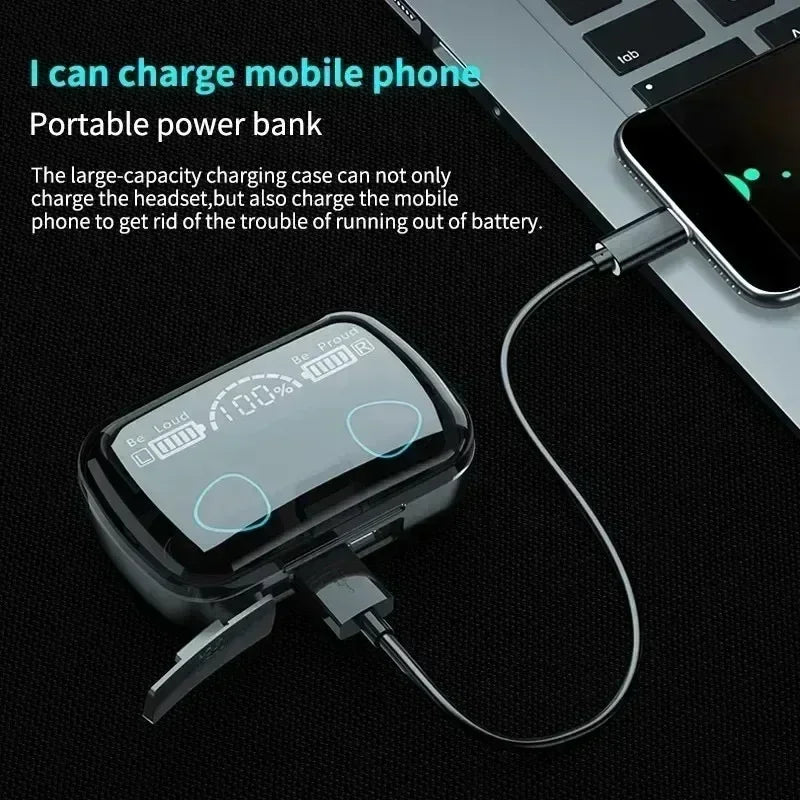 Wireless Headphone Bluetooth Earphones Waterproof