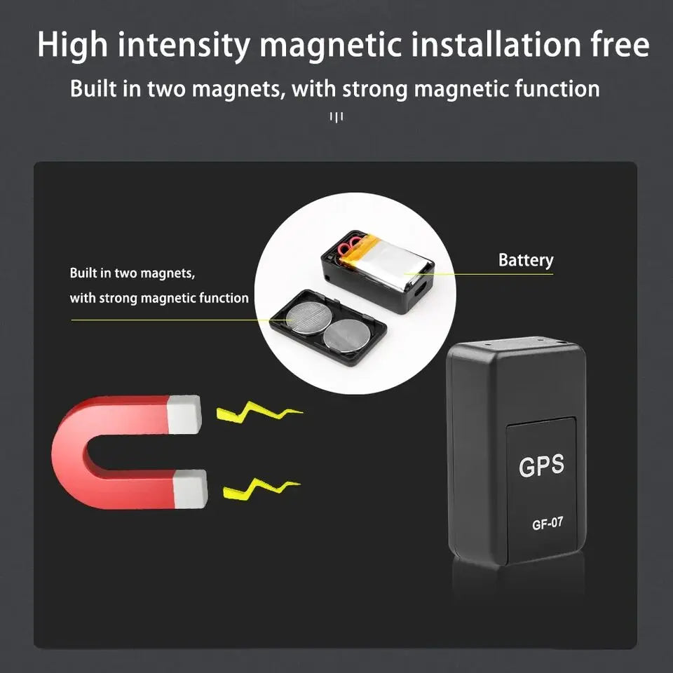 Mini Car Gps Tracker Real-Time Gps Tracking Device Magnetic