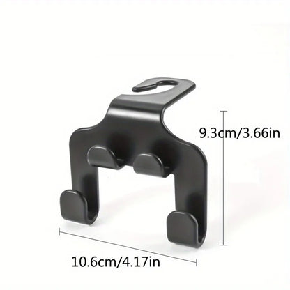 Portable Car Back Seat Holder Hanging Storage Phone Stand Universal Lazy Rear Seat Phone Headrest Stand Car Back Seat Hook Stand