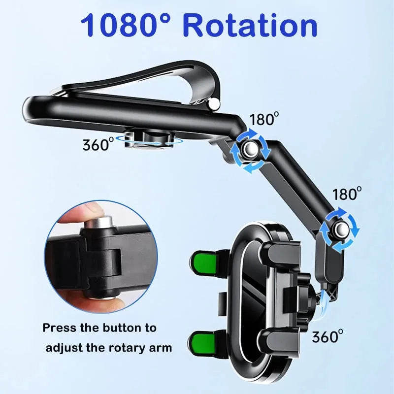 Car Phone Holder  Sun Visor  Navigation Car Support Bracket  Universal Direct View Car Multifunctional Phone Holder