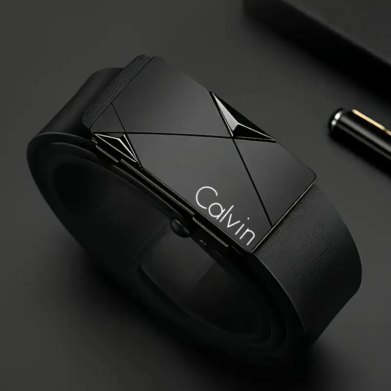 Stylish Men's  Leather Belt