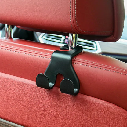 Car Phone Holder Seat Back Hook 2in1 Universal Multifunctional Rear Seat Storage Headrest Handbag Storage Hook Car Phone Holder