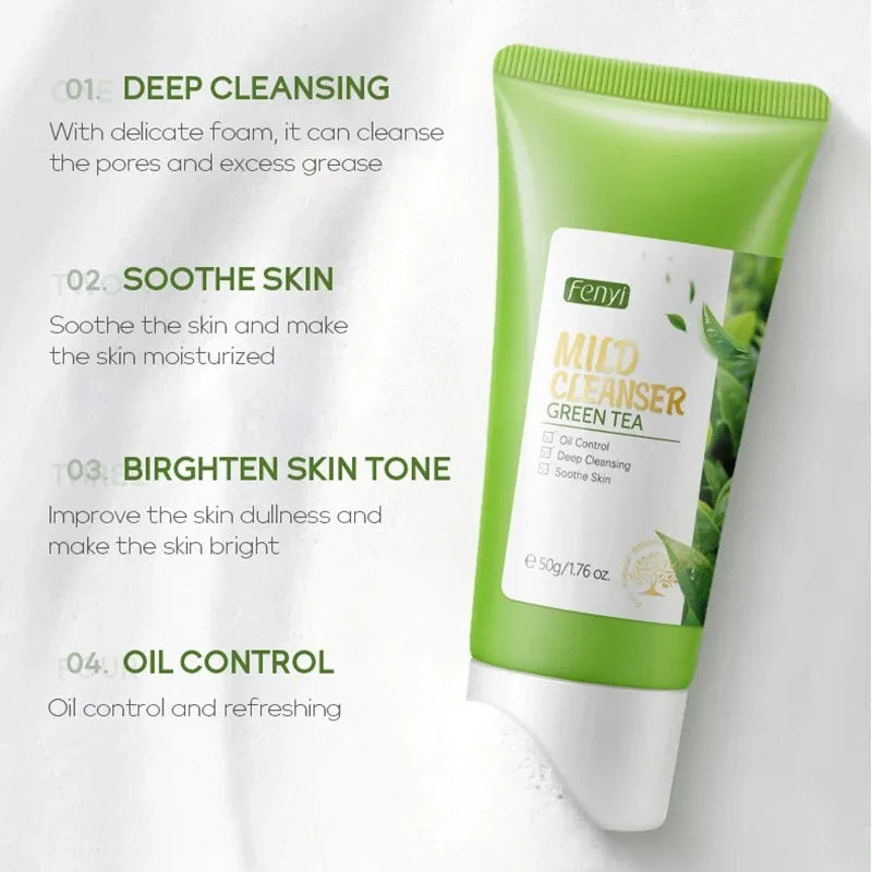 Vitamin C  Cleanser Skin Deep Cleansing Moisturizing. Removal skincare Face