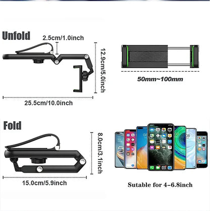 Car Phone Holder  Sun Visor  Navigation Car Support Bracket  Universal Direct View Car Multifunctional Phone Holder