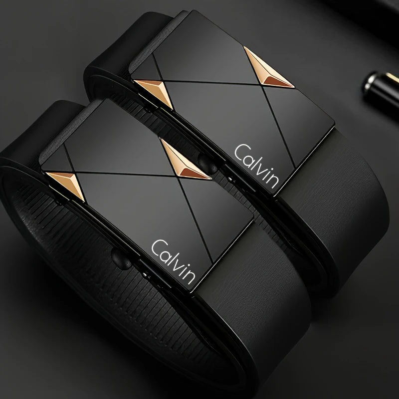 Stylish Men's  Leather Belt