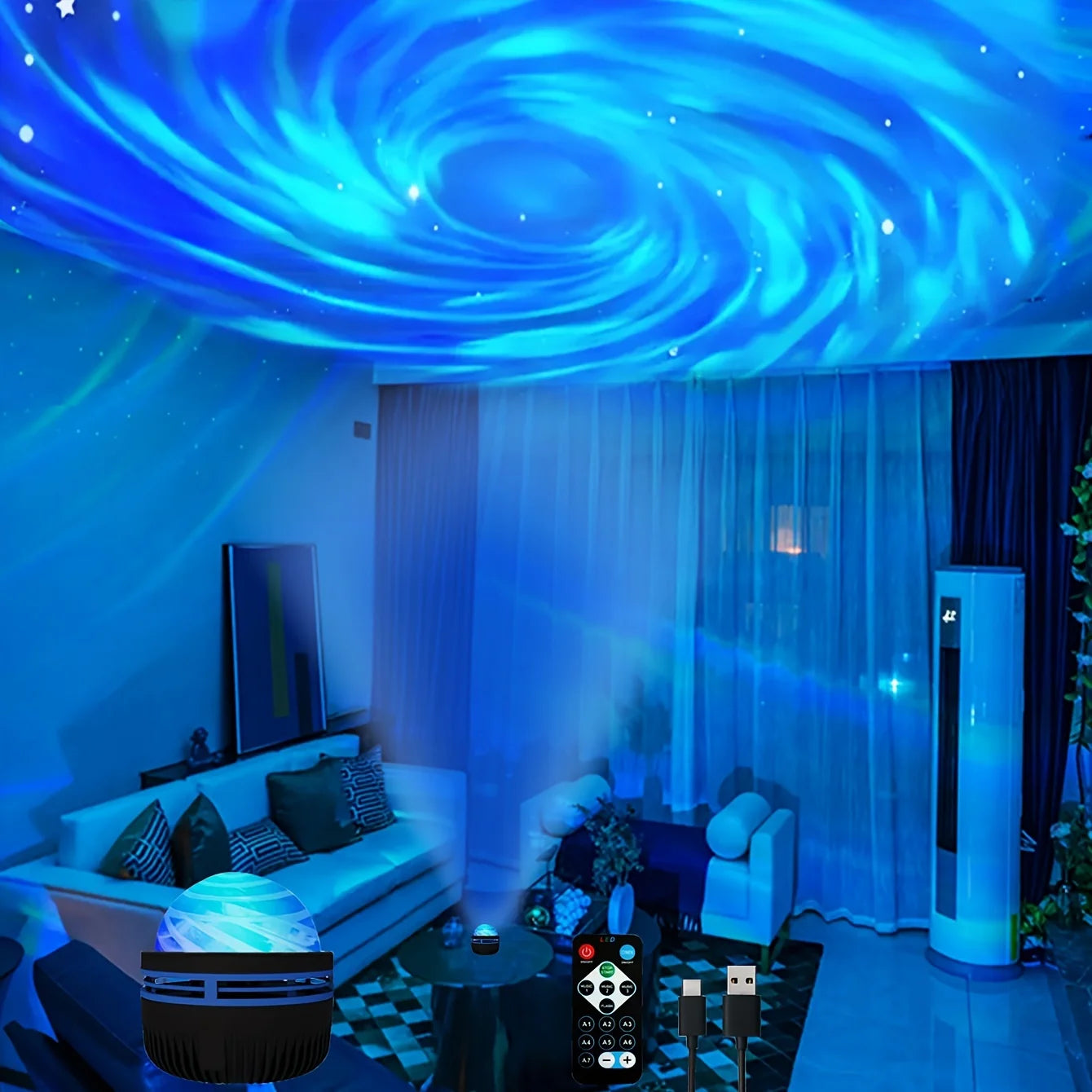 Smart RGB LED Strip Lights – Transform Your Room with Color & Music Sync