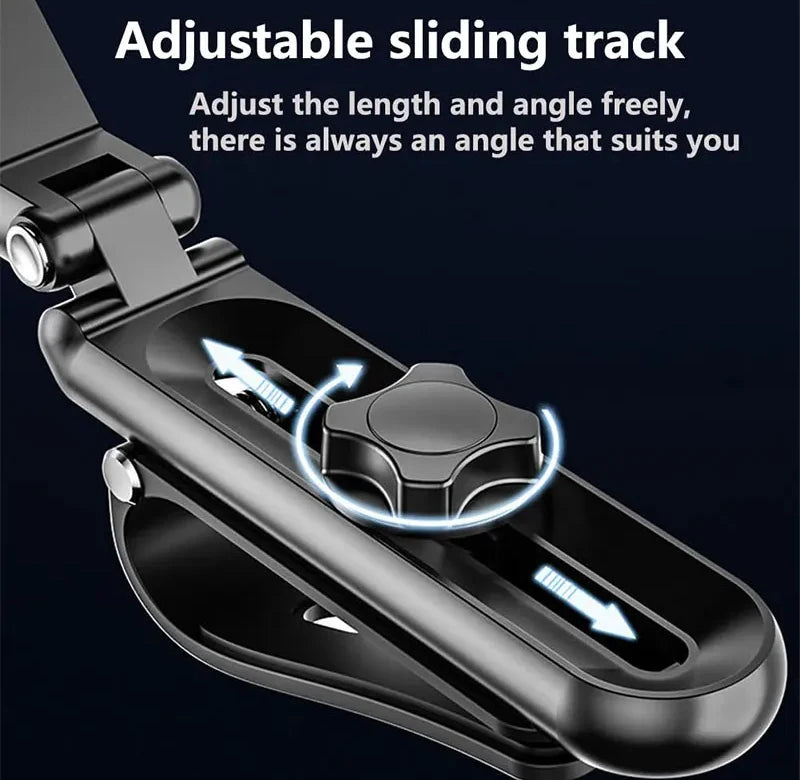 Car Phone Holder  Sun Visor  Navigation Car Support Bracket  Universal Direct View Car Multifunctional Phone Holder