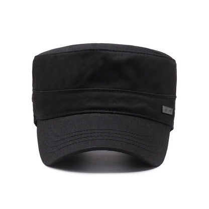Top Hat Men'S Simple Cotton Peaked Hat Fashion