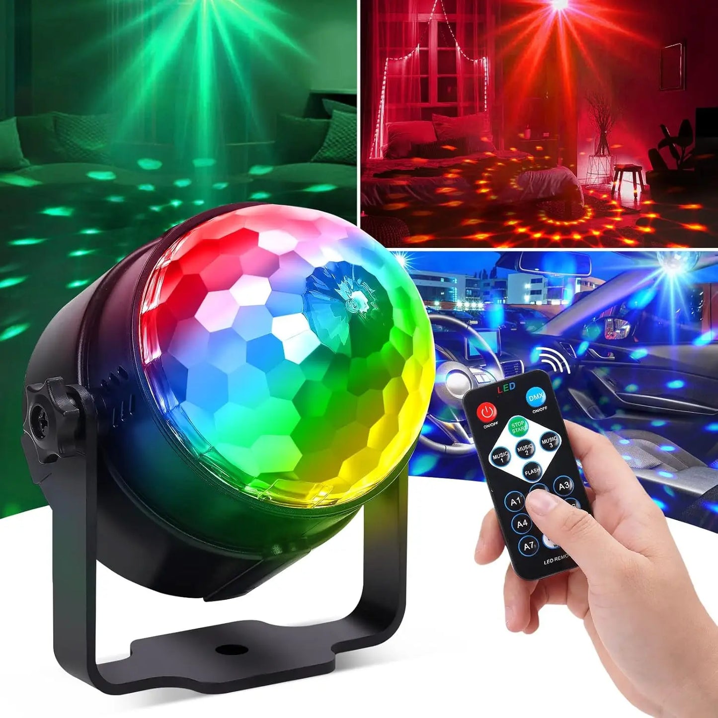 Smart RGB LED Strip Lights – Transform Your Room with Color & Music Sync