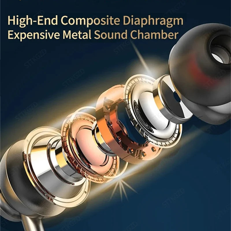 wireless neckband headphones designed