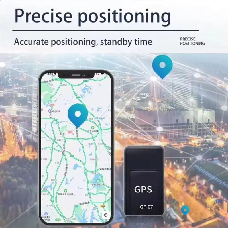 Mini GPS Tracker Pro – Real-Time Vehicle & Asset Security Device (Magnetic & Portable)