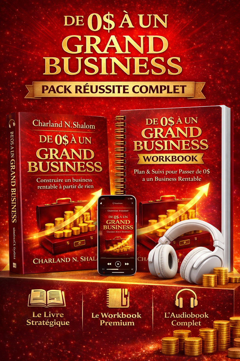 DE 0$ À UN GRAND BUSINESS – PACK COMPLET