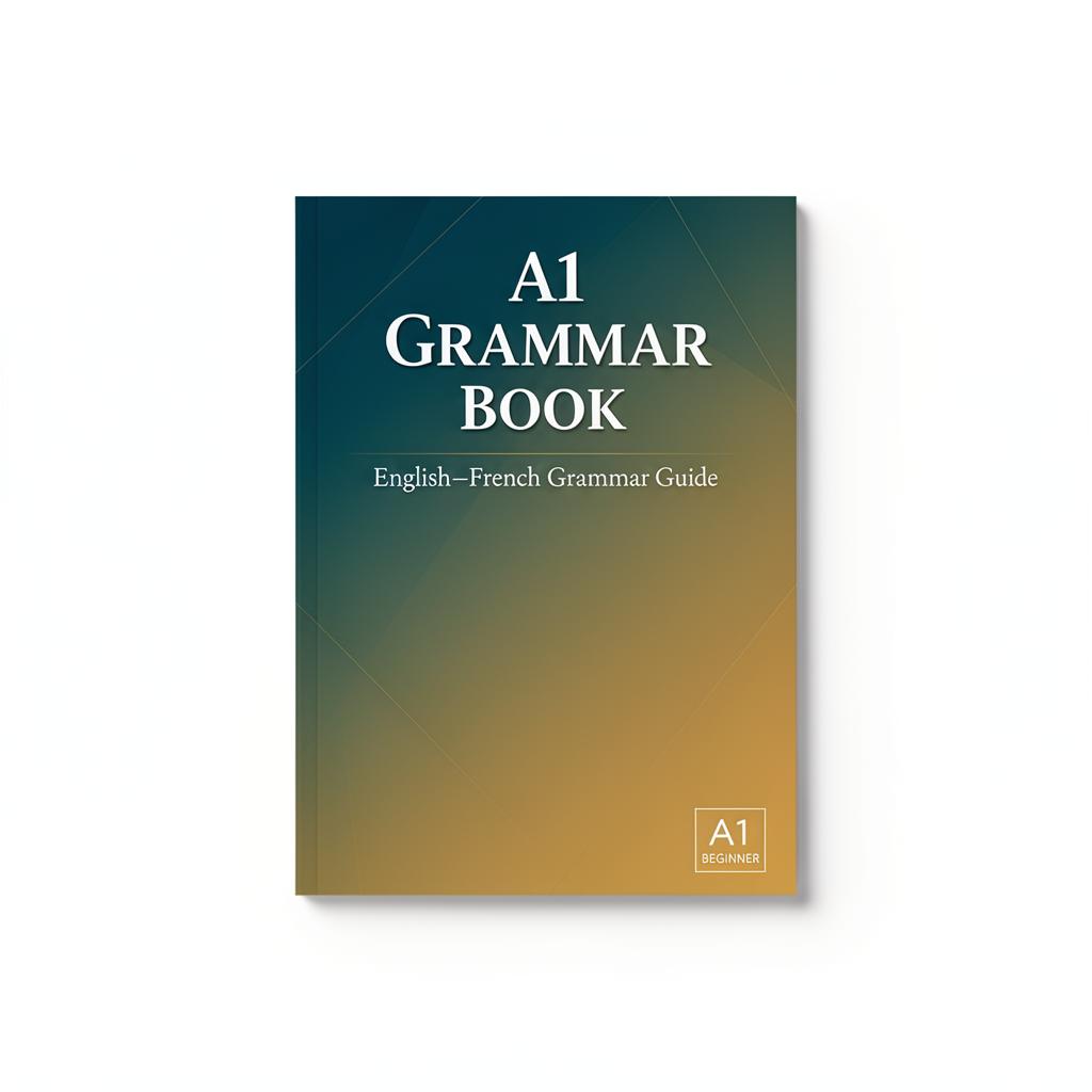 A1 Grammar Book - English-French Grammar Guide